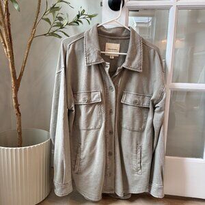 Thread & Supply Olive Green Shirt Jacket